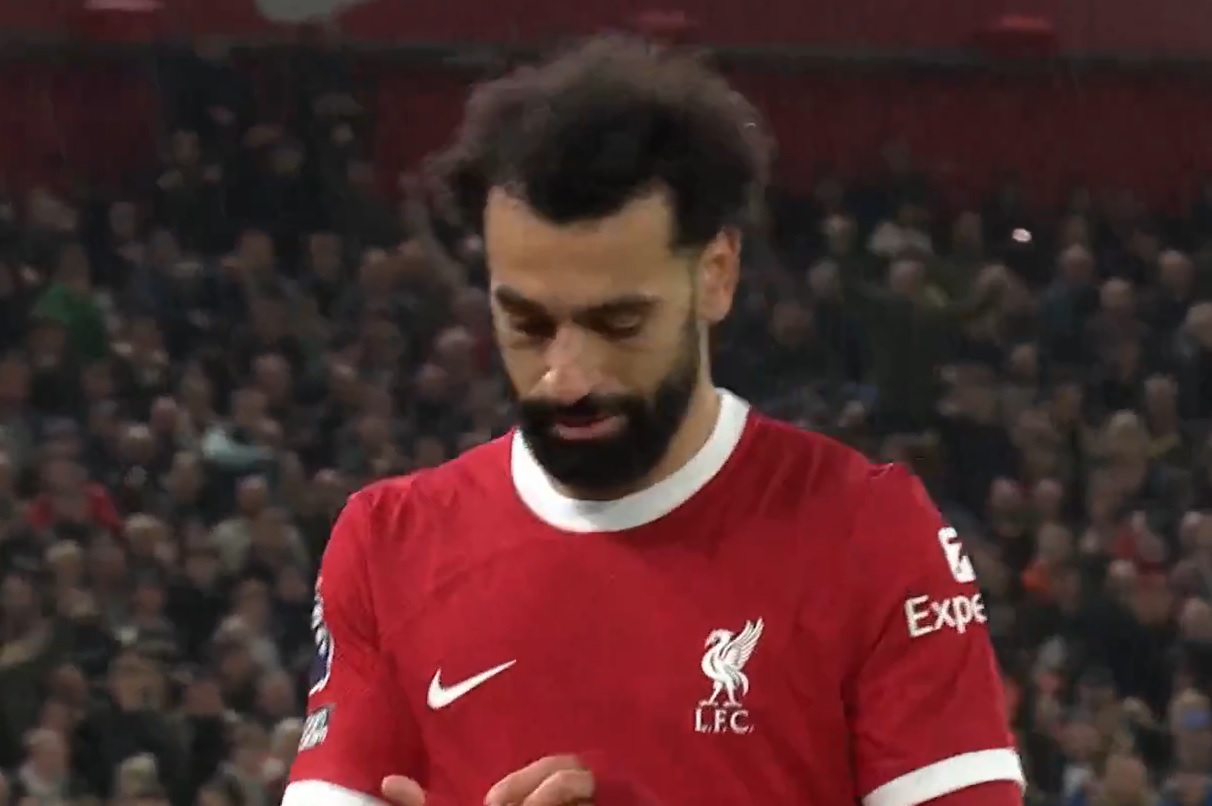 VIDEO: Mohamed Salah’s reaction after getting substituted against Sheffield United