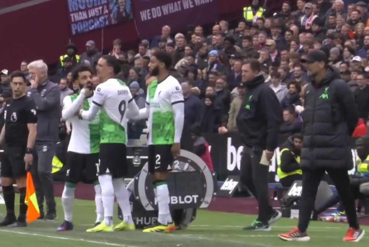Video: Incredible scenes as Liverpool’s Mohamed Salah and Jurgen Klopp clash during heated argument