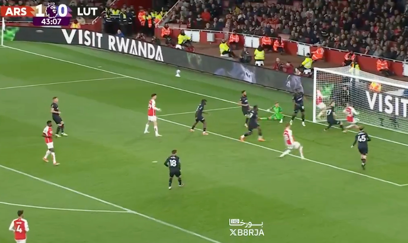 Video: Luton own goal gives Arsenal some breathing space at the Emirates