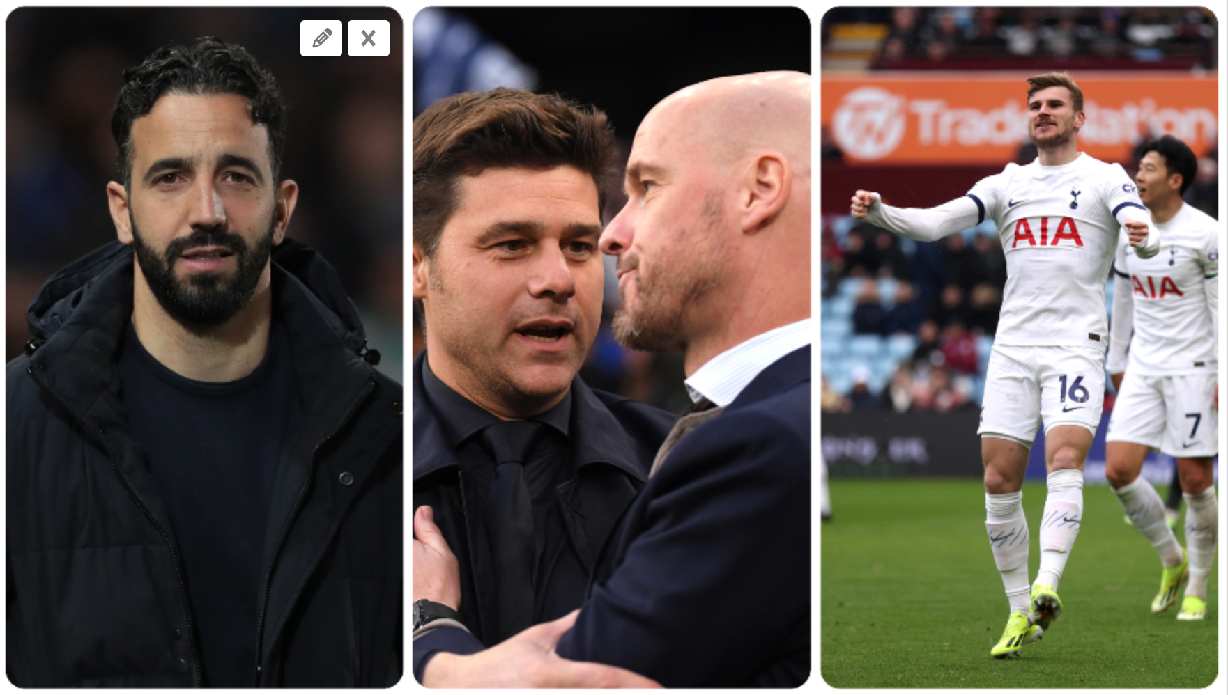 No time to waste for Poch/ten Hag, Amorim not alone and more