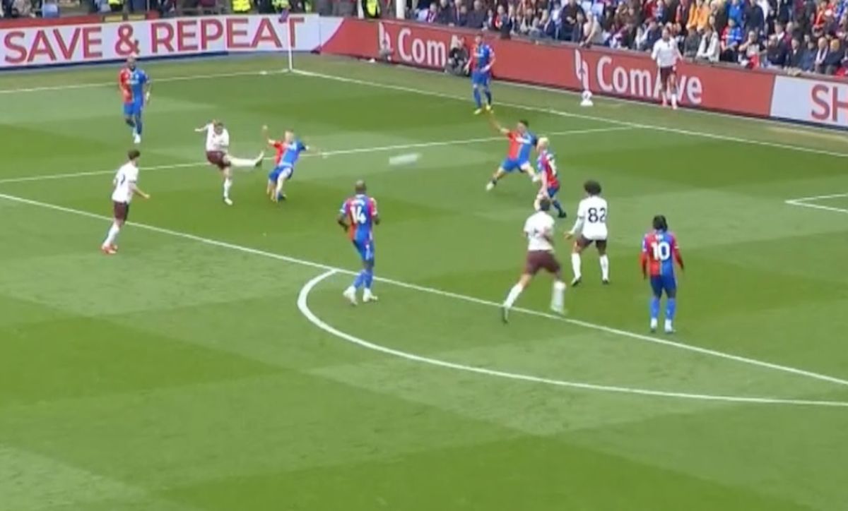 (Video) Kevin De Bruyne comes to City’s rescue with stunner against Palace