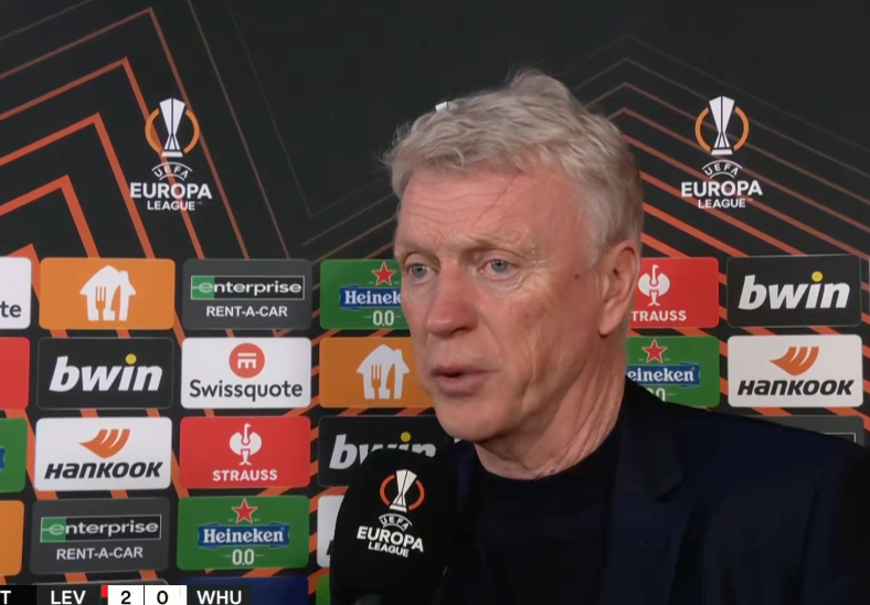 Video: “Half a chance” – West Ham’s David Moyes still believes his side could end Leverkusen’s unbeaten record