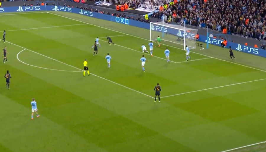 Video: Ederson’s heroics not enough to stop Man City conceding first against Real Madrid