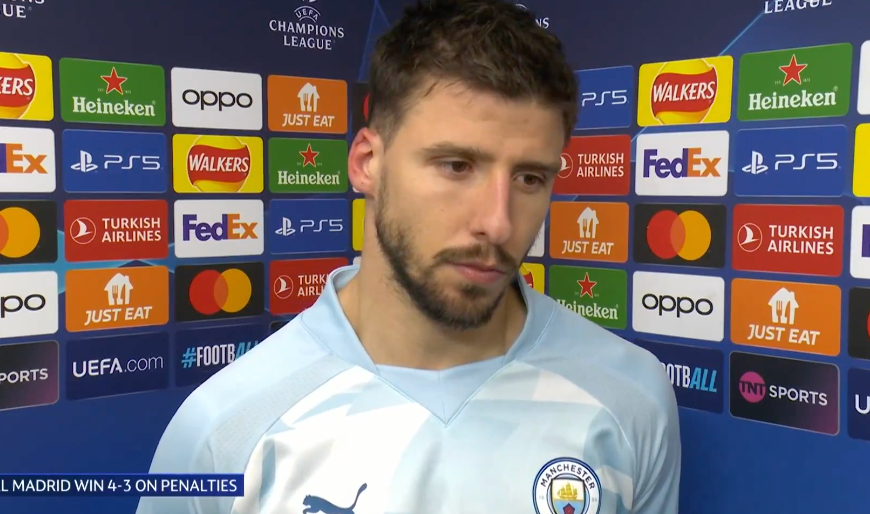 Video: Man City’s Ruben Dias shares his frustration in post-match interview