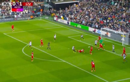 Video: Fulham equalise seconds before the break