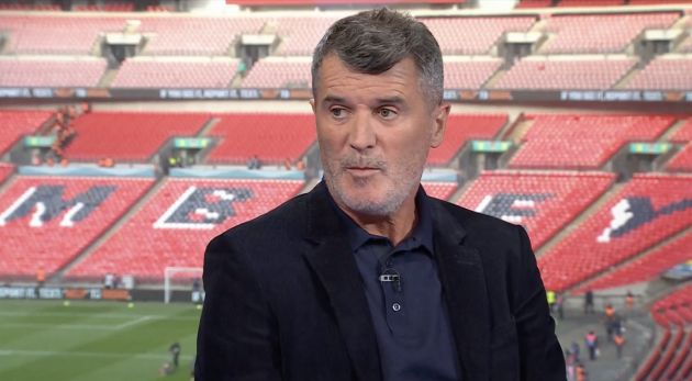 Roy Keane talking on ITV.