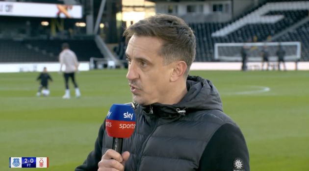 Gary Neville on Sky Sports.