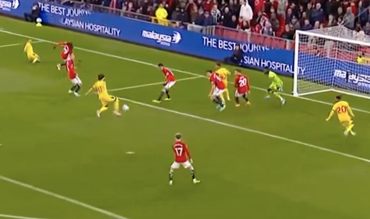 (Video) Ben Brereton Diaz fires Sheff Utd into shock Old Trafford lead