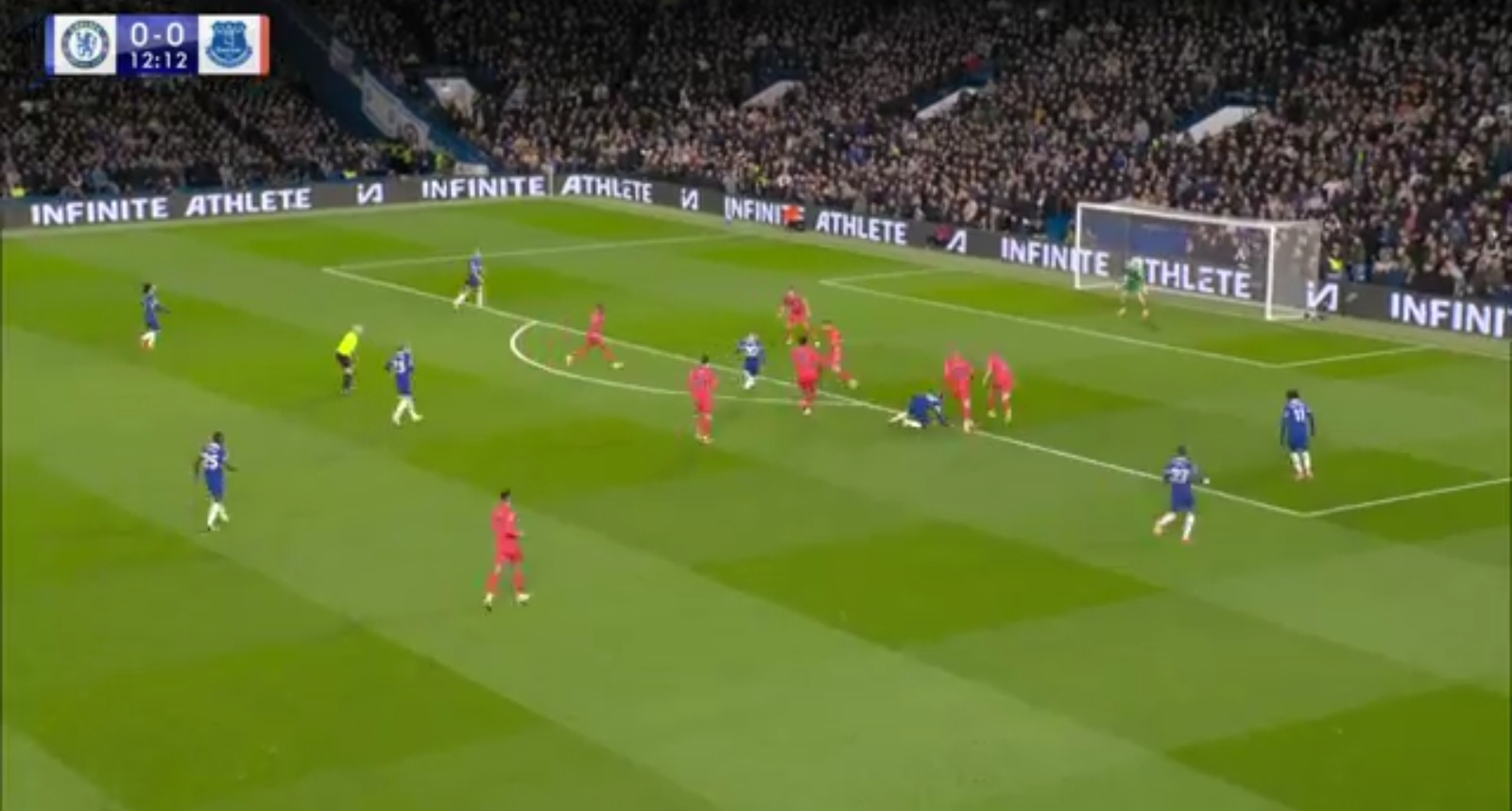 Watch: Cole Palmer nutmegs Everton player and finishes it off in style – Chelsea lead Everton