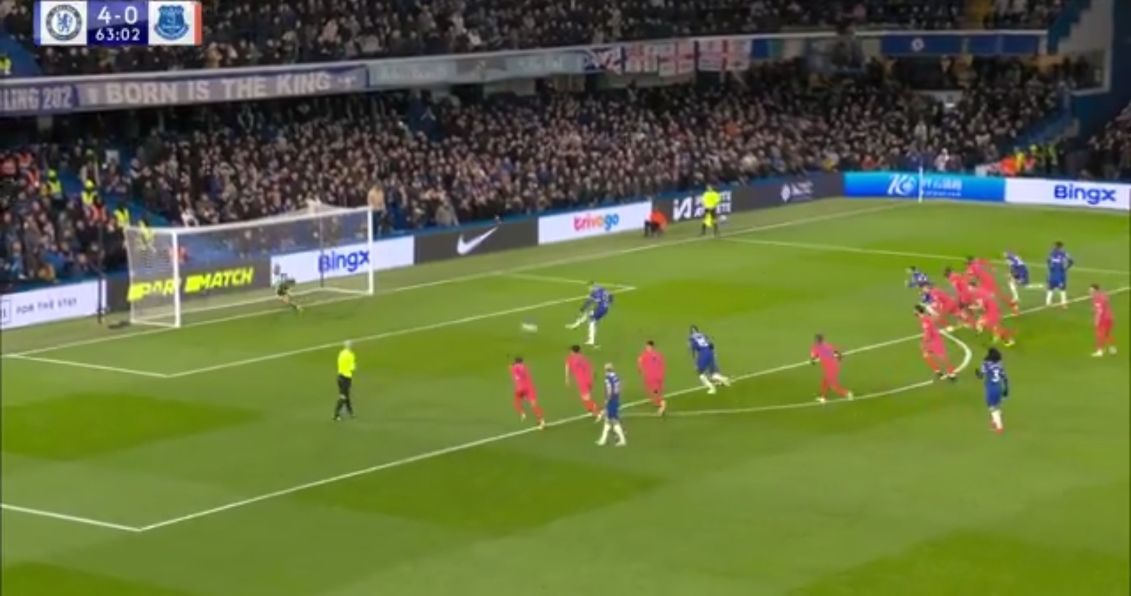 Watch: Cole Palmer converts from the spot to make it 5-0 for Chelsea