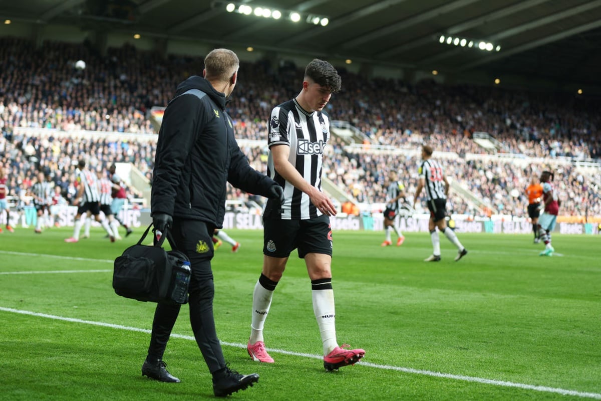 Newcastle United's right-back Tino Livramento received high praise by Chris Sutton for his performance against Burnley
