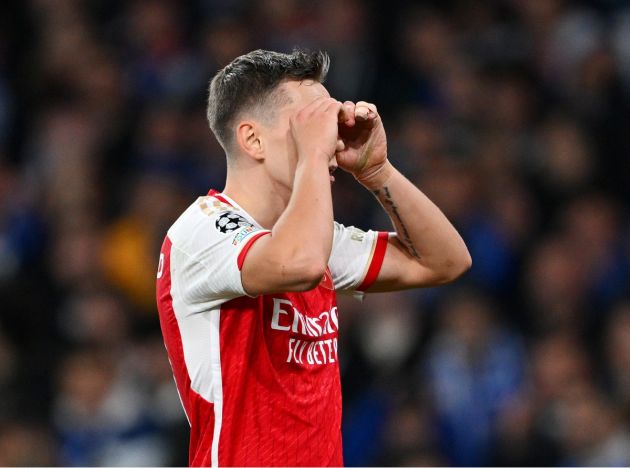 arsenal porto ucl leandro trossard