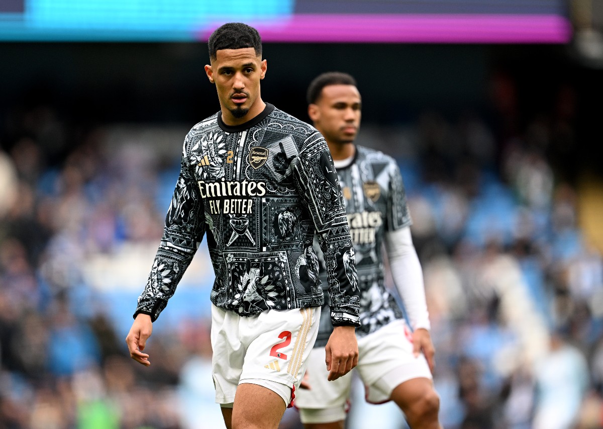 William Saliba and Gabriel Magalhaes were superb for Arsenal against Man City