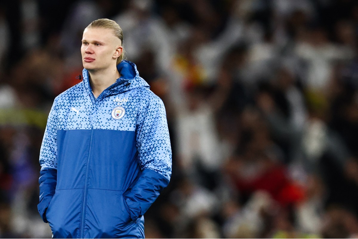 Manchester City boss Pep Guardiola provides update on Erling Haaland's fitness as intriguing statistic emerges in his absence.