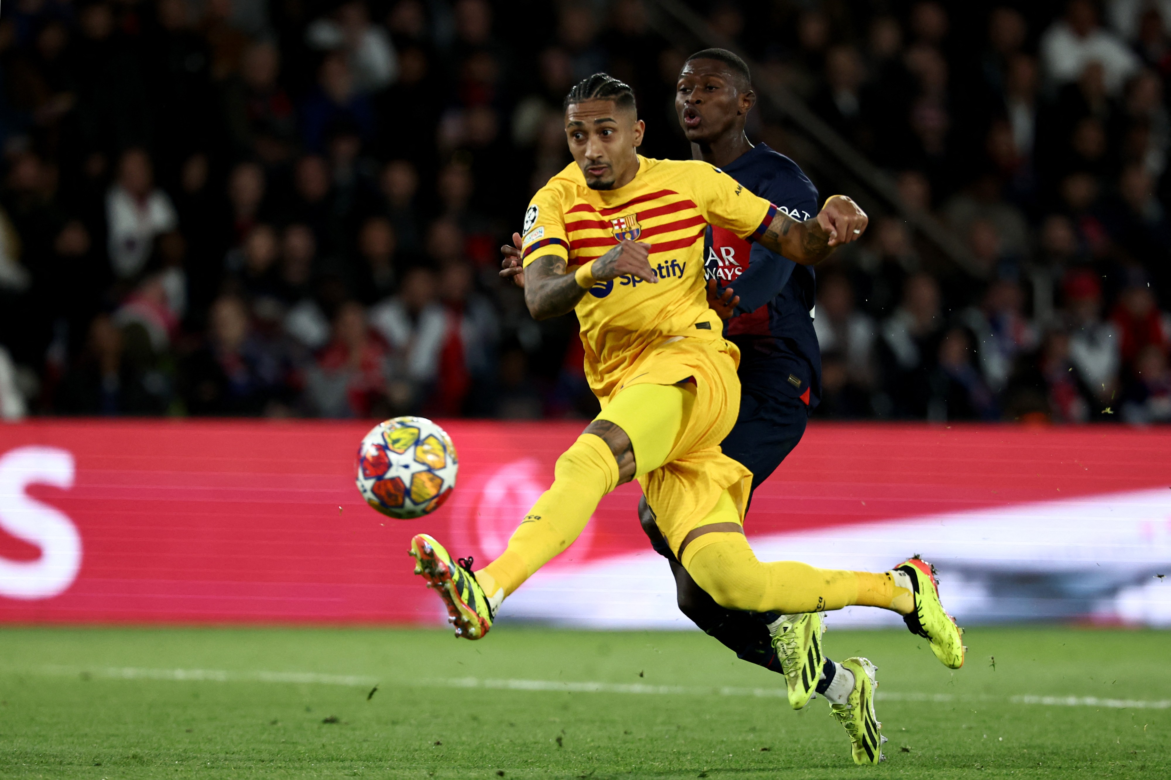 Tottenham Hotspur offered chance to sign Barcelona winger Raphinha for £50 million
