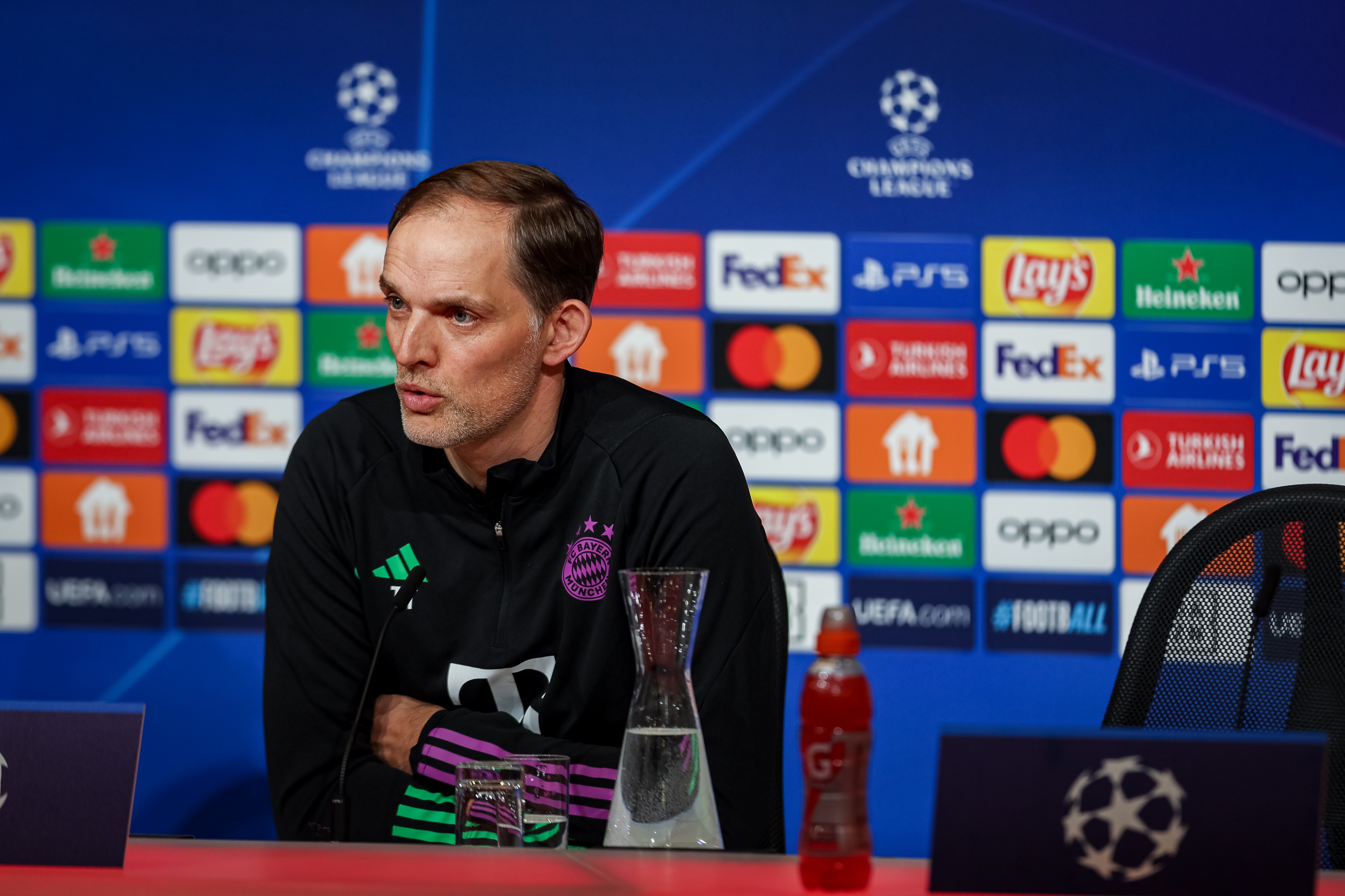 Thomas Tuchel says Bayern have ‘slight advantage’ over Arsenal in must win Champions League tie