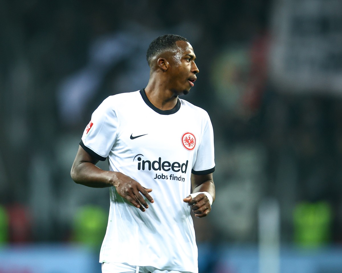 Eintracht Frankfurt's Willian Pacho has been linked to Liverpool