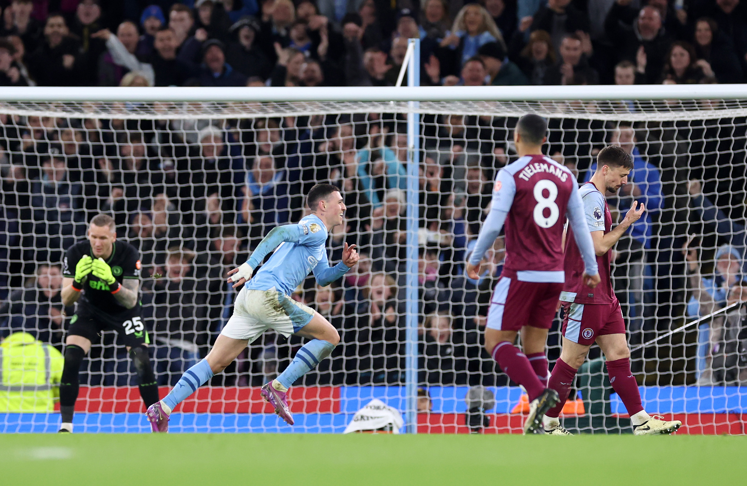 Phil Foden bagged a hat-trick for Man City
