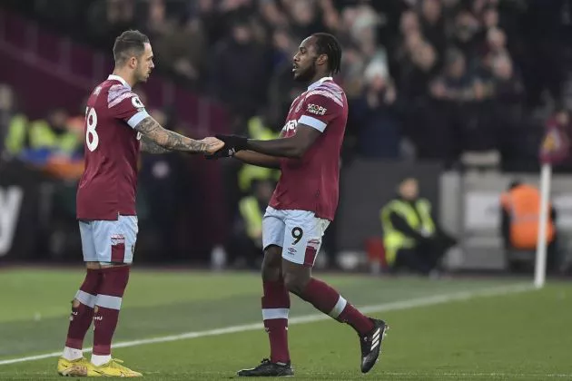 Danny Ings Michail Antonio West Ham United Premier League