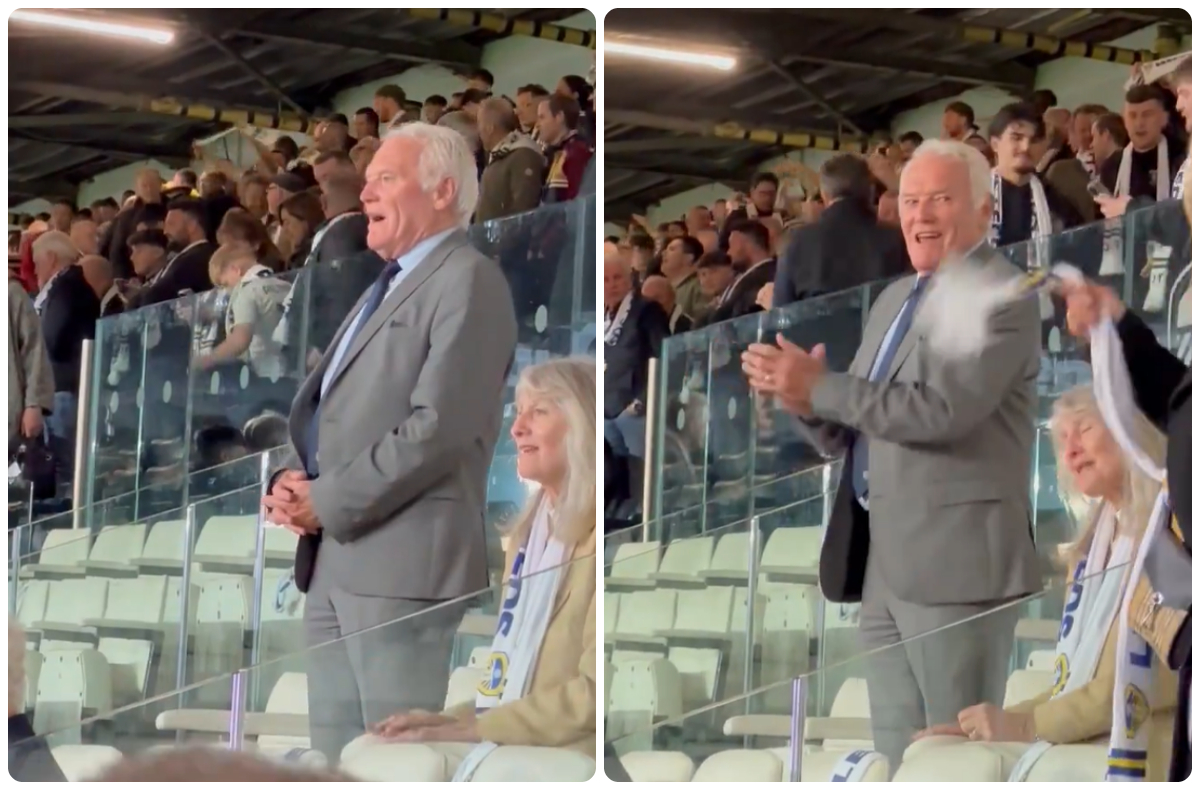 Video: Older Leeds fans will love seeing club legend singing “Marching On Together” at Elland Road