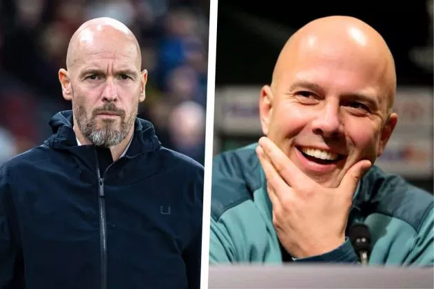 Erik ten Hag Arne Slot Man United Liverpool