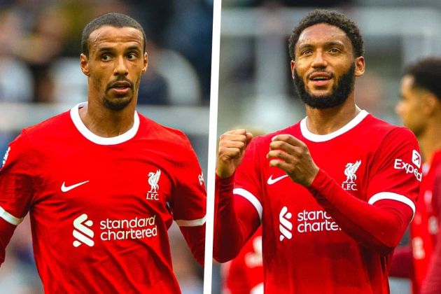 Joel Matip Joe Gomez Liverpool