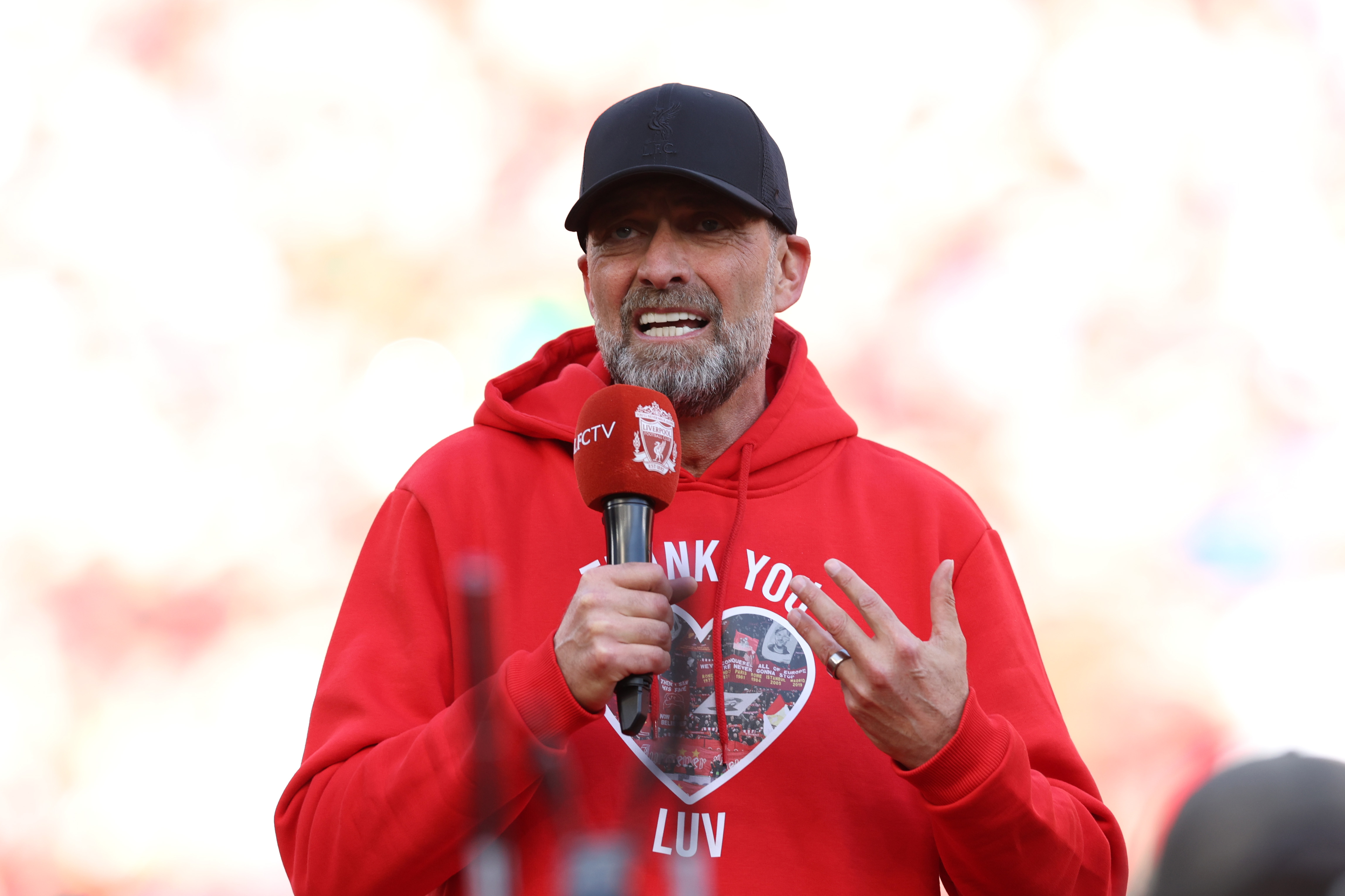 Jurgen Klopp calls Liverpool fans “the superpower of world football” in emotional farewell speech