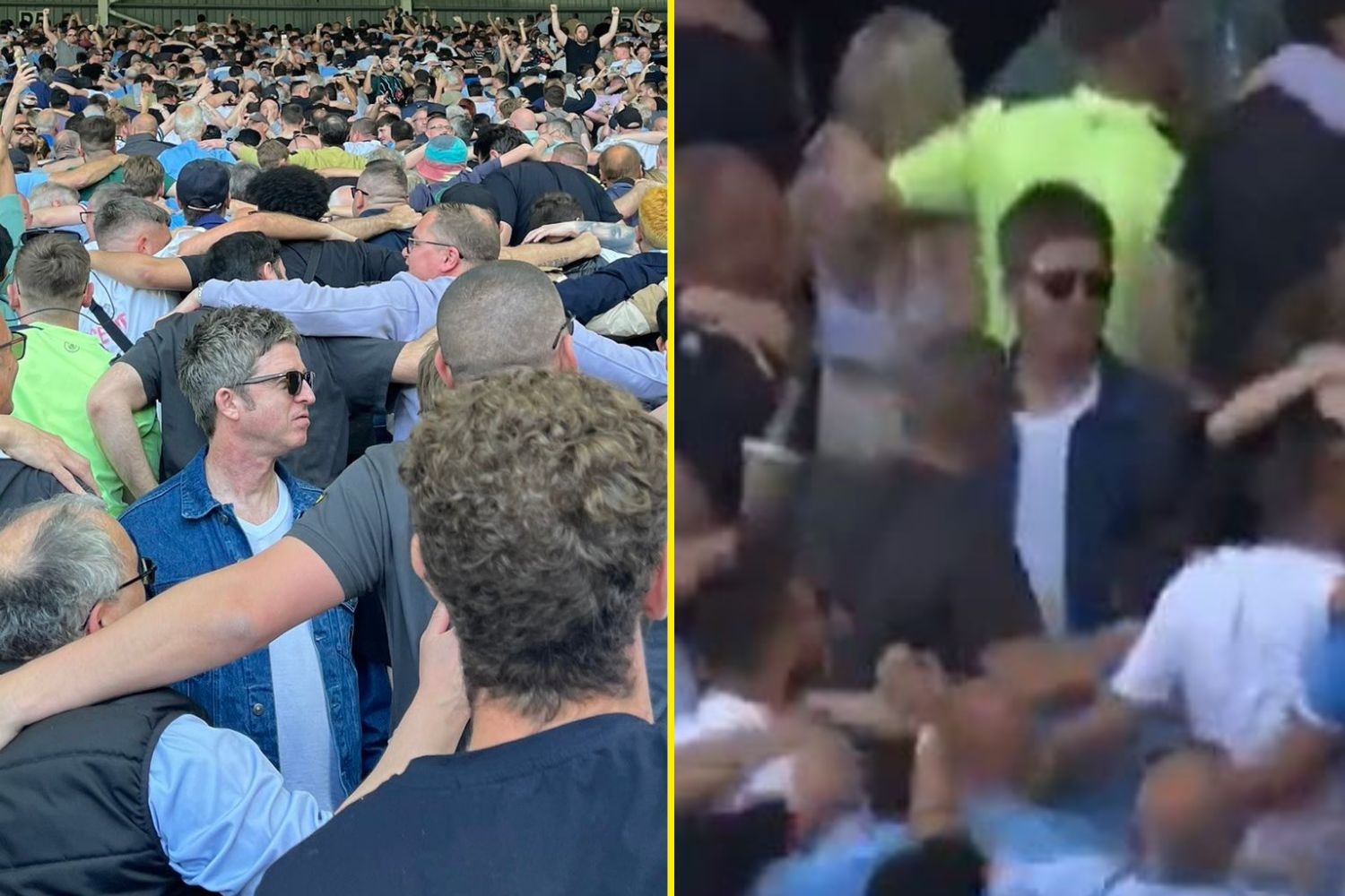 Why Noel Gallagher didn’t join Man City fans in the Poznan celebration