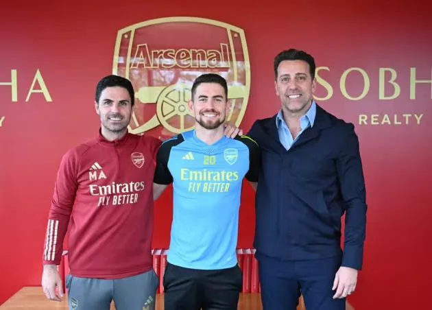 Jorginho signs new contract with Arsenal.