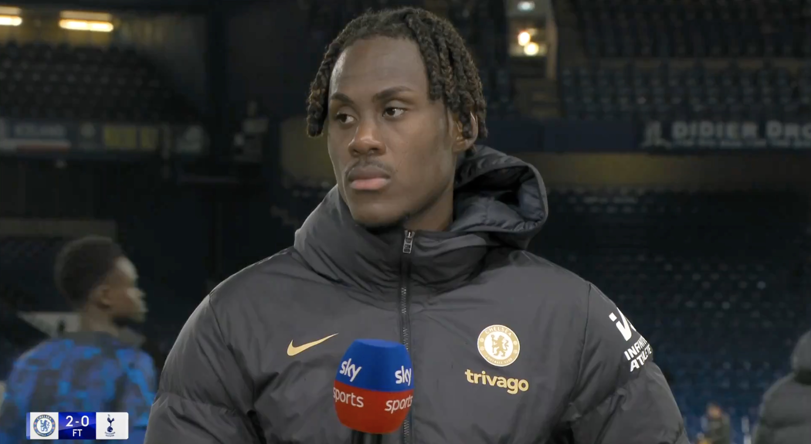 (Video) – Trevoh Chalobah reacts to Tottenham win