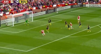 Video: Leandro Trossard eases Arsenal nerves with composed finish