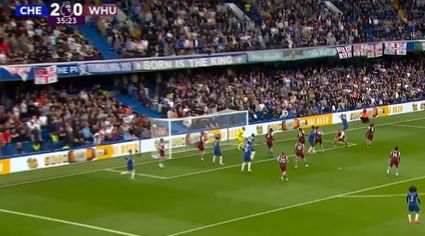 Video: Conor Gallagher doubles Chelsea’s lead before Noni Madueke adds a third