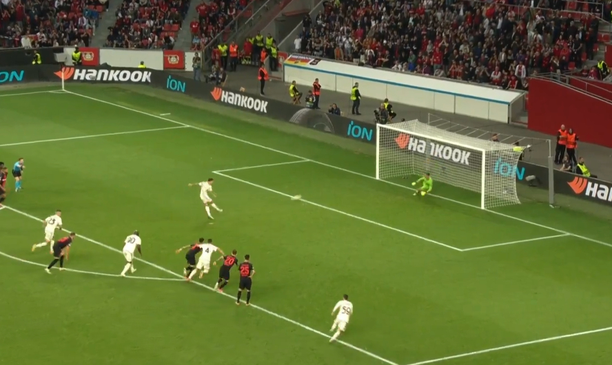 Video: Roma’s Leandro Parades slams home second penalty as Leverkusen’s unbeaten record set to go