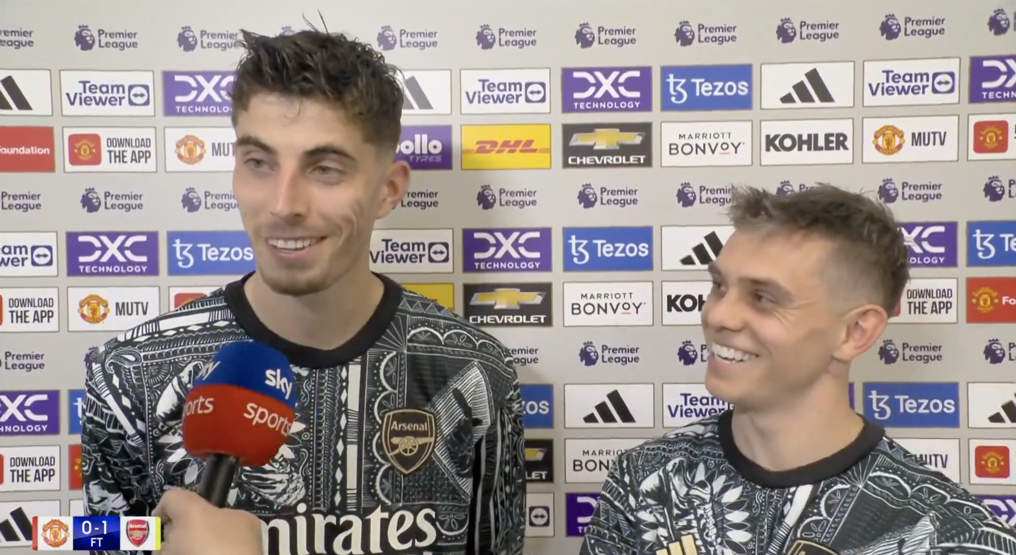 Video: Kai Havertz states he’s going to be the “biggest Tottenham fan ever” on Tuesday evening