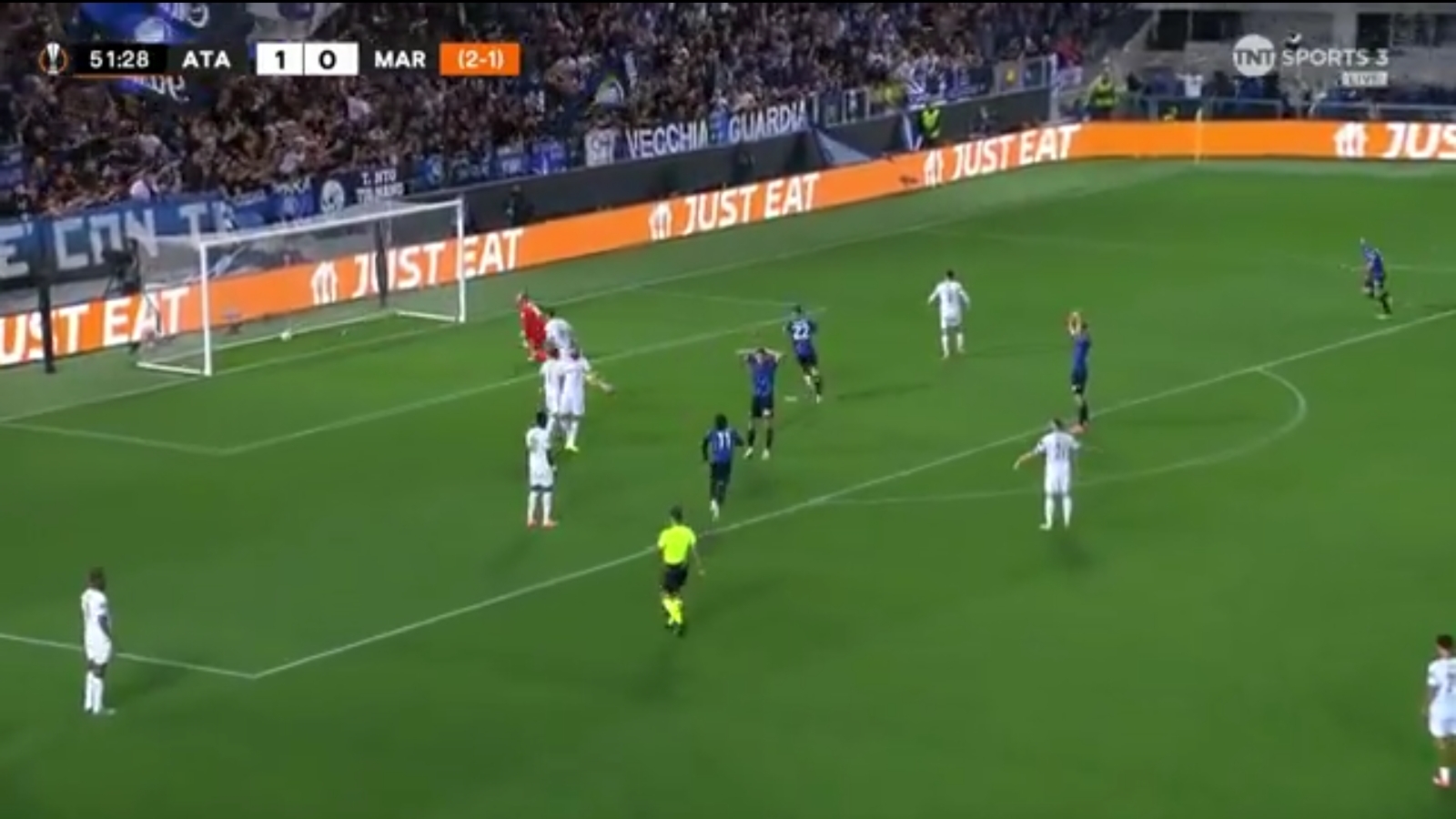 Watch: Atalanta have doubled their advantage against Marseille