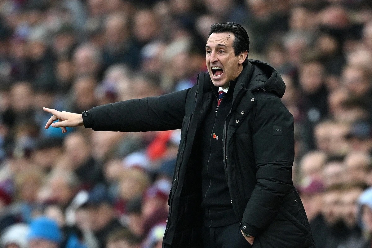 Unai Emery Aston Villa Premier League