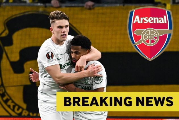 breaking gyokeres arsenal