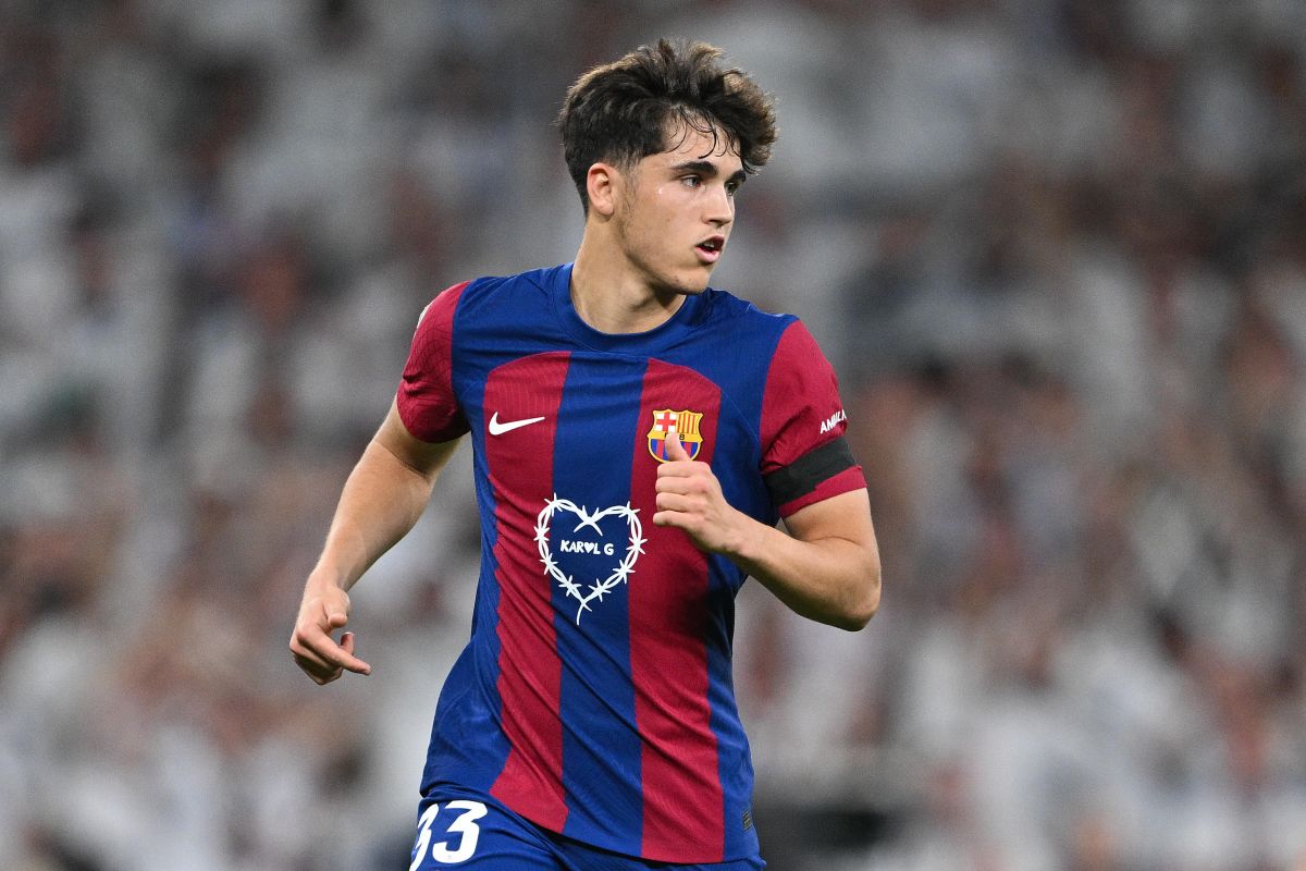 Barcelona's defender wonderkid Pau Cubarsi was supposed to sign for ...