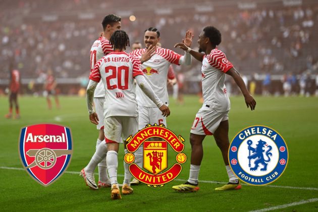 sesko arsenal united chelsea leipzig