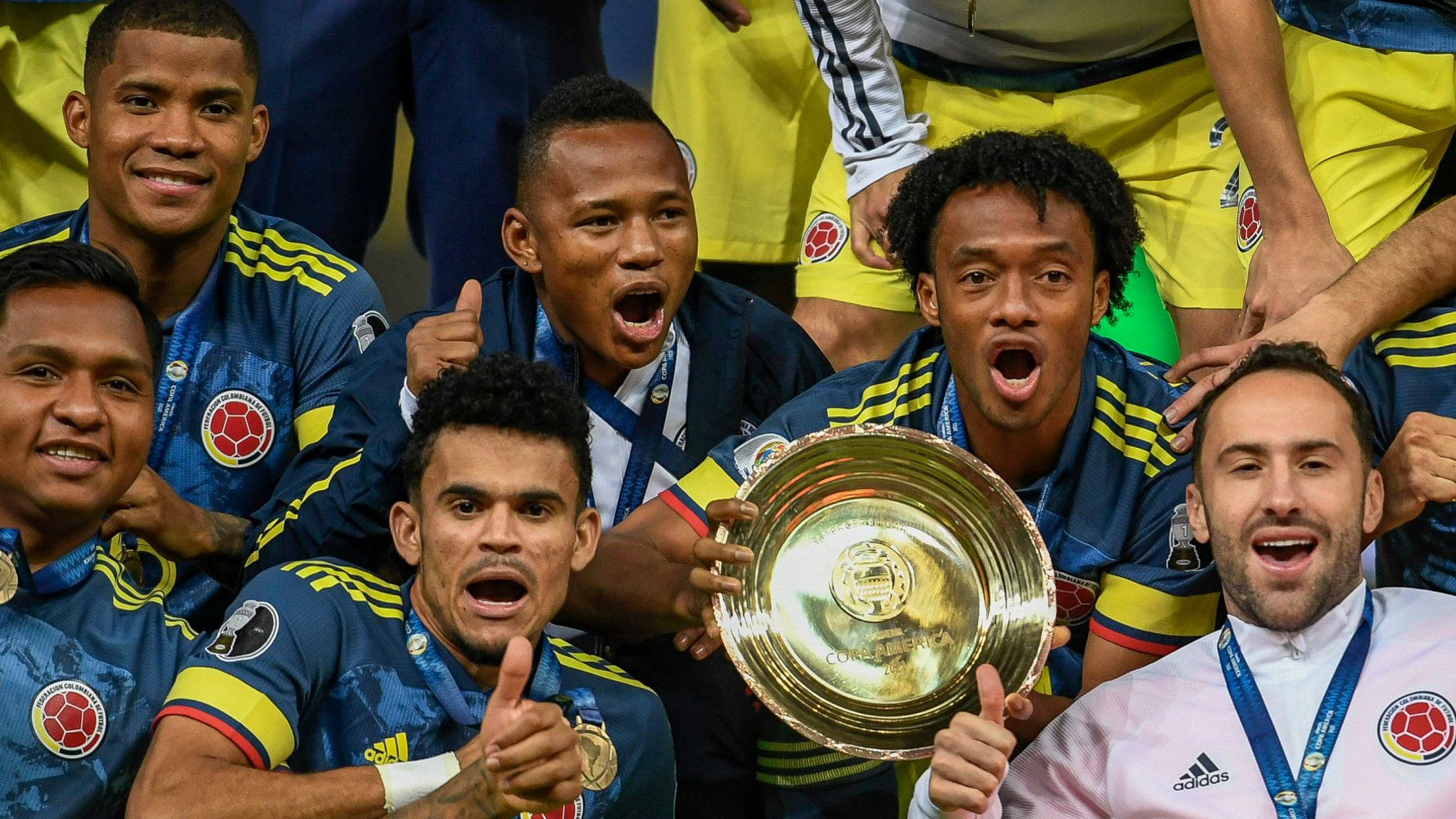 Colombia finished third at Copa America 2021