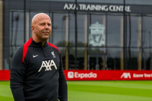 Liverpool manager Arne Slot