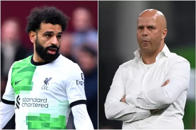 Mo Salah Arne Slot Liverpool