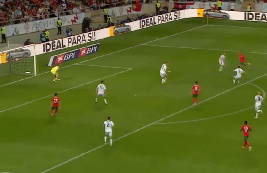 Video: Cristiano Ronaldo hits unstoppable rocket past Liverpool goalkeeper