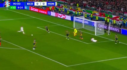 Video: 100th minute winner knocks Scotland out