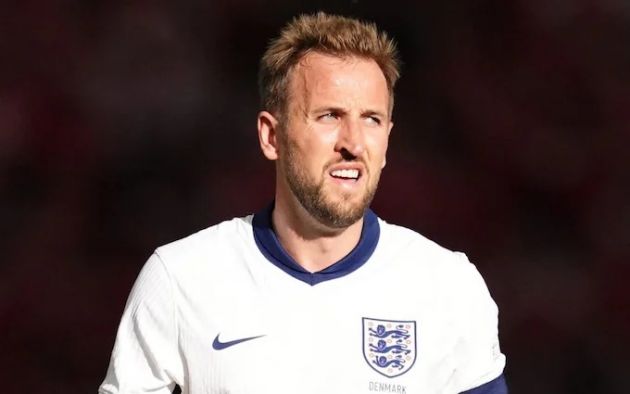 Harry Kane in action for England.