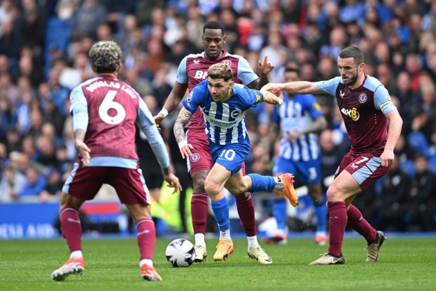 brighton aston villa jhon duran douglas luiz