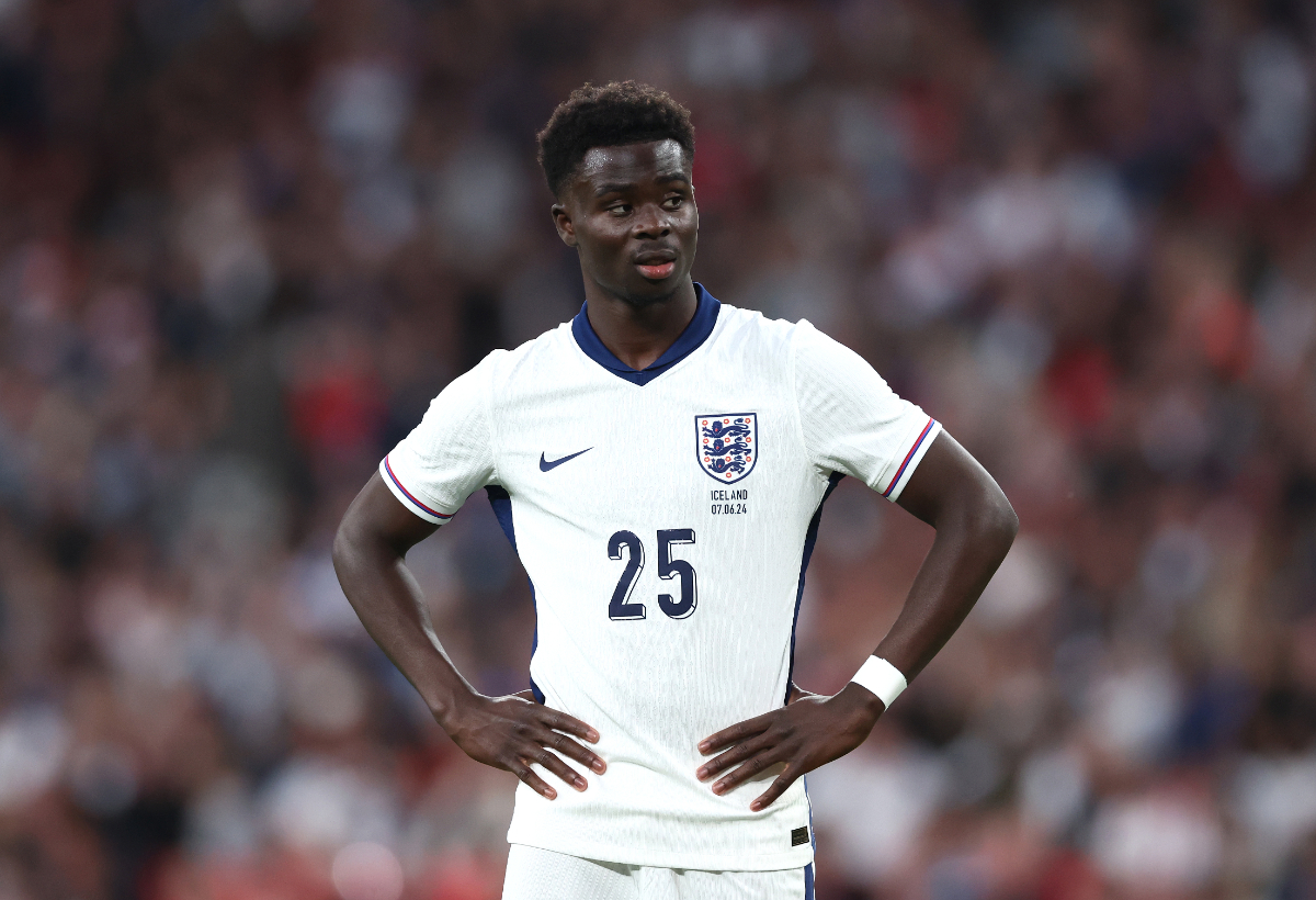 England: Bukayo Saka responds to Arsenal legend’s left-back suggestion