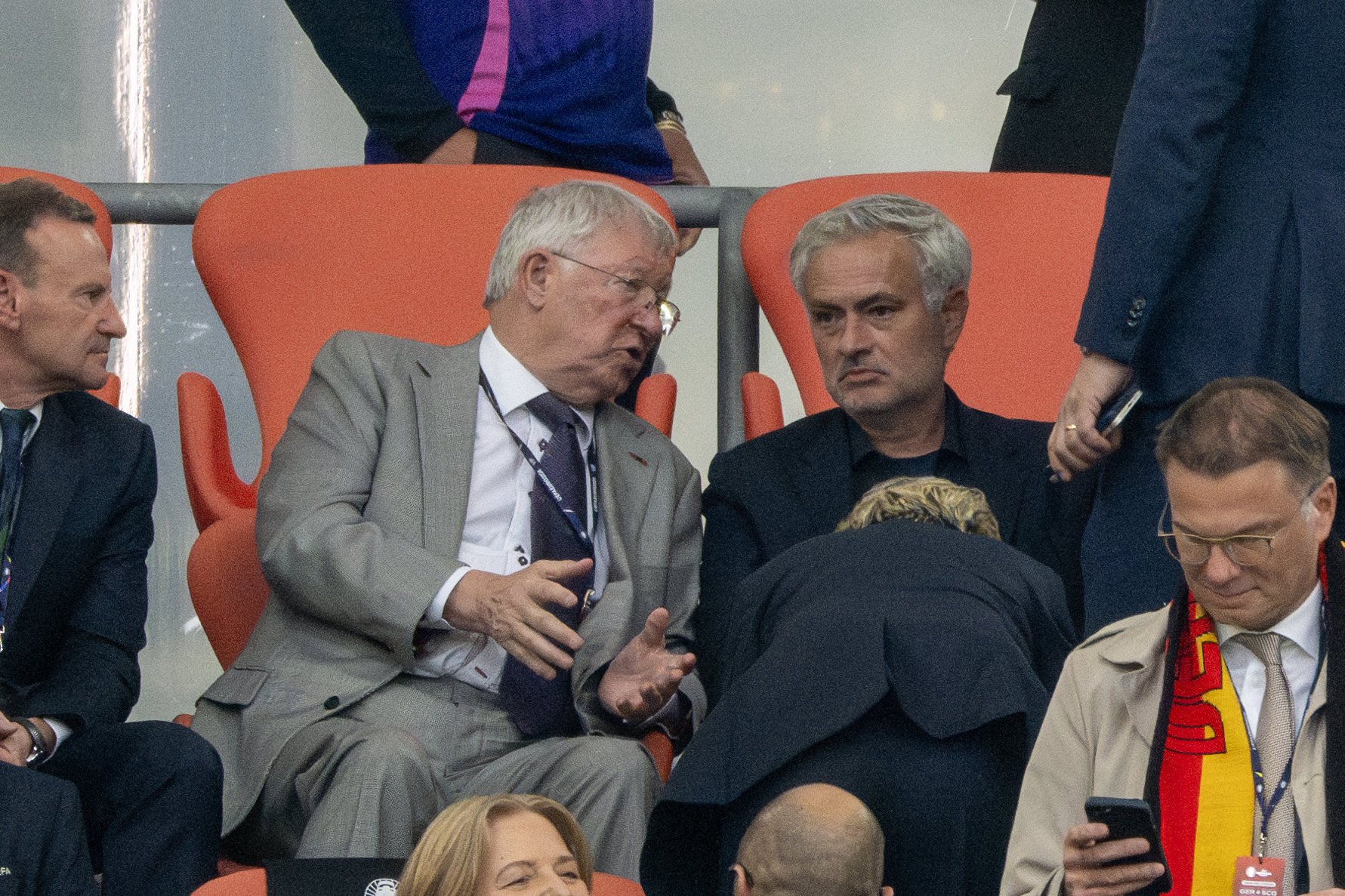 (Video) Sir Alex Ferguson and fellow former Manchester United boss cheer on Scotland in Euro 2024 opener