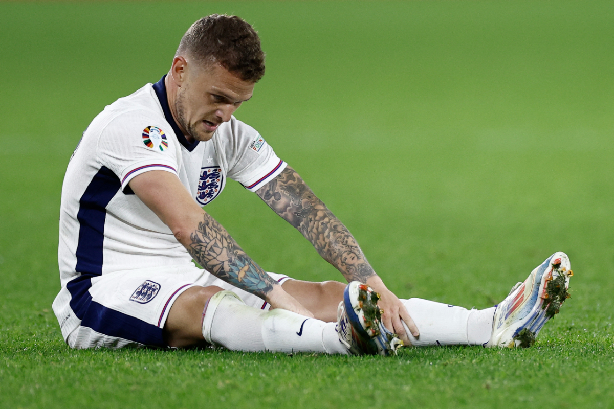 Kieran Trippier was involved in a training ground incident with England 