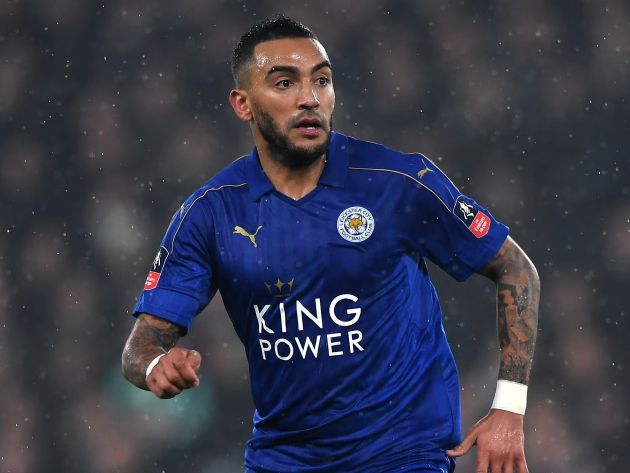 Danny Simpson in action for Leicester.